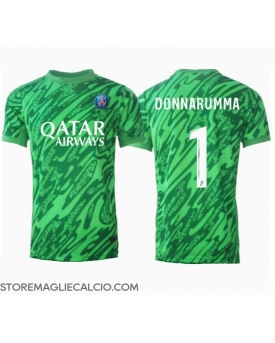 Paris Saint-Germain Gianluigi Donnarumma #1 Portiere Maglia Gara Casa Repliche 2024-25